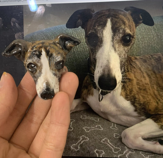 Personalized Pet Magnet Indigopearl