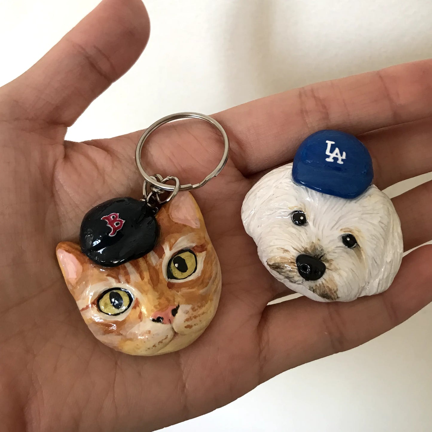 Personalized Pet Magnet (with a cap 🧢) Indigopearl