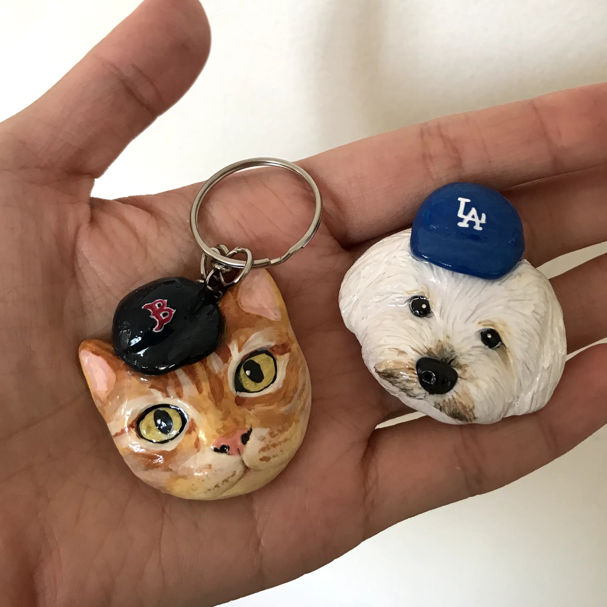 Personalized Pet Magnet (with a cap 🧢) Indigopearl