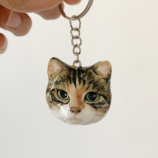 Cat Keychain Indigopearl
