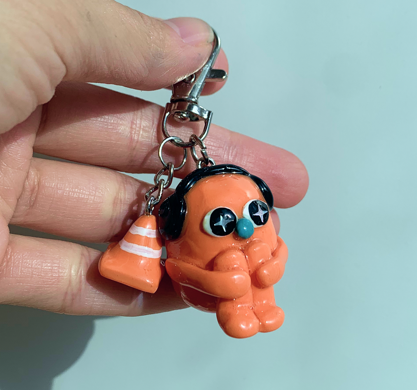 Orange Anxious Guy Indigopearl