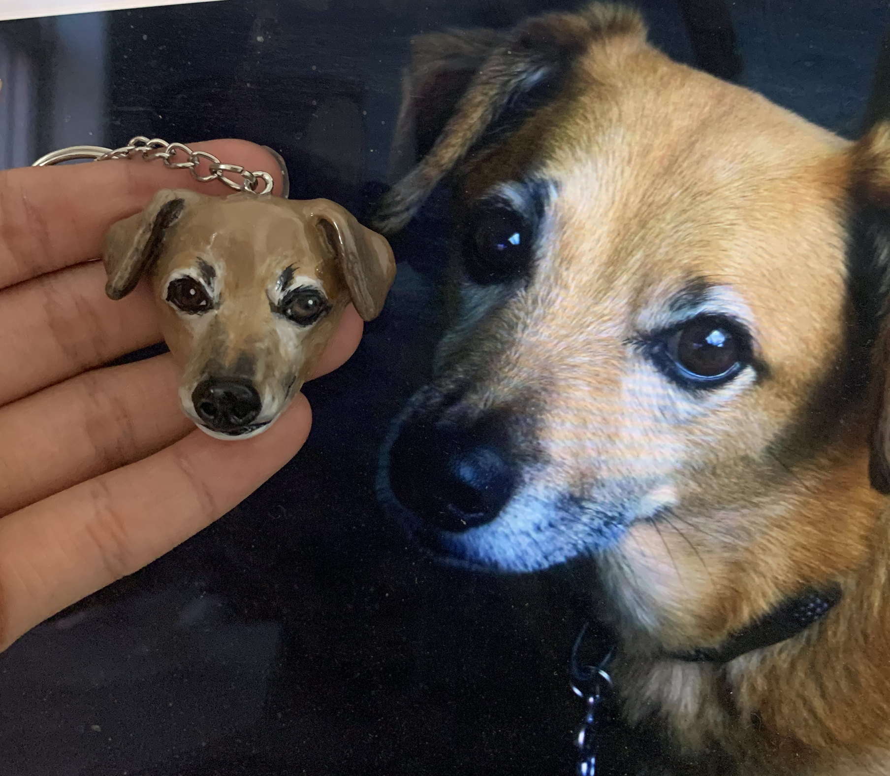 Personalized Pet Keychain Indigopearl