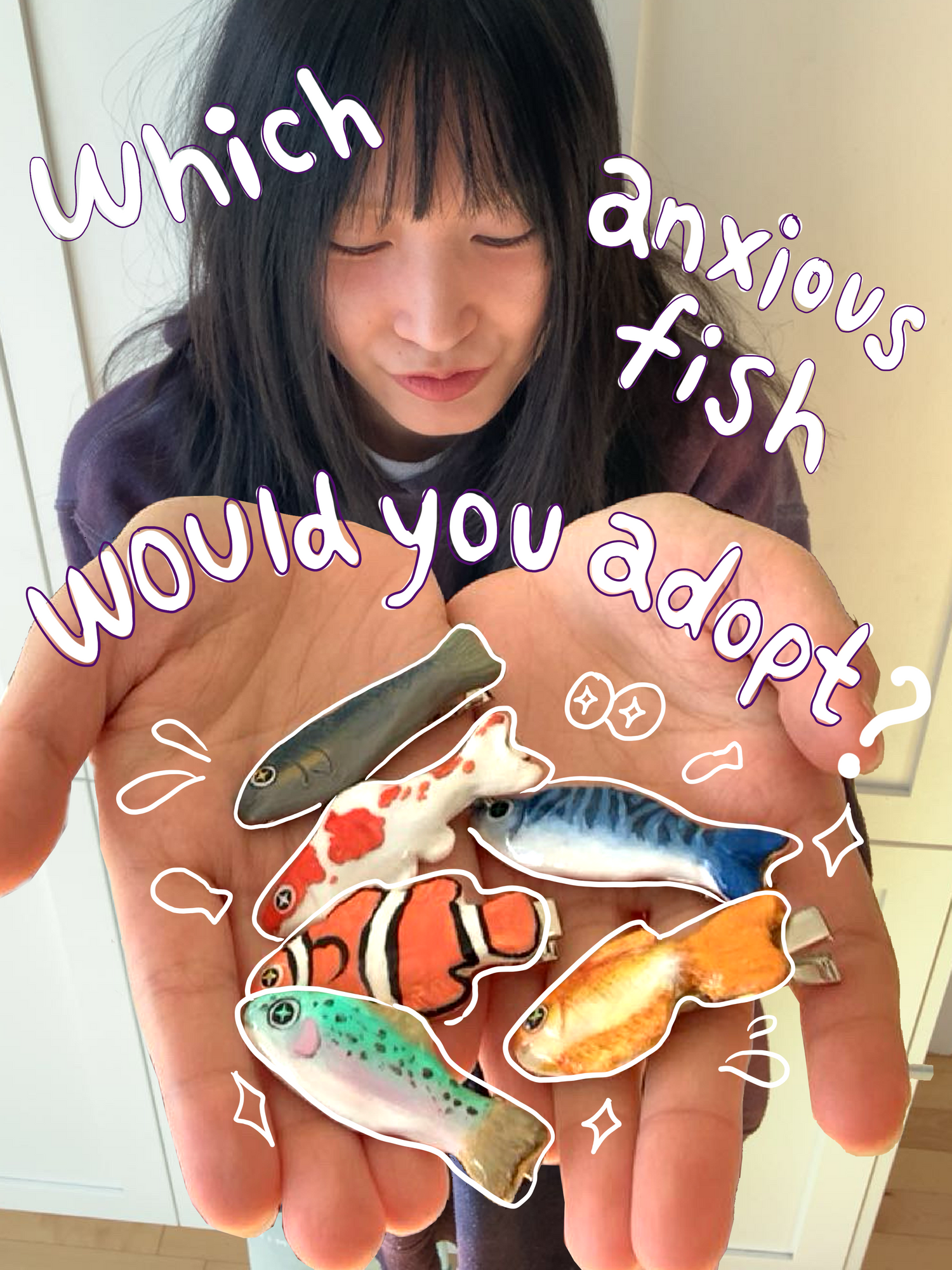 Anxious Fish Indigopearl